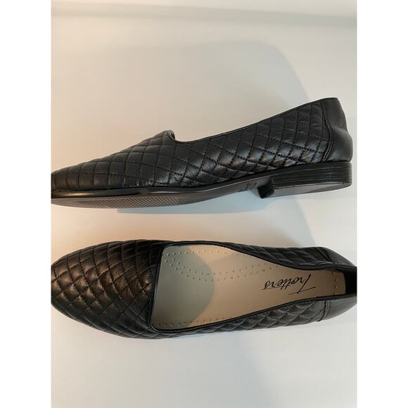 Trotters "Liz" Style Black woven loafer SZ 8 - Picture 6 of 13